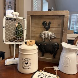 Farm Decor 5pc)