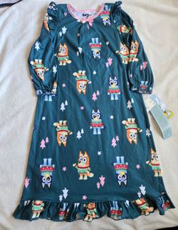 Toddler Bluey  Nightgown 5T