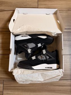 Jordan 4 White thunder