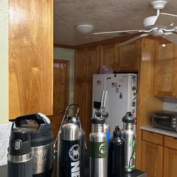 8 Stainless Steel Jugs From 16 to 72and 1/2 Ounce
