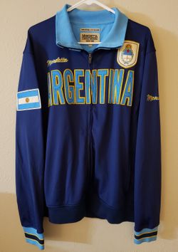 Argentina Mondetta Olympic Soccer Team Full Zip Jacket Size XL X-Large