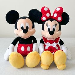 Mickey And Minnie Mouse Plush Dolls