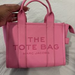 Pink Tote Bag