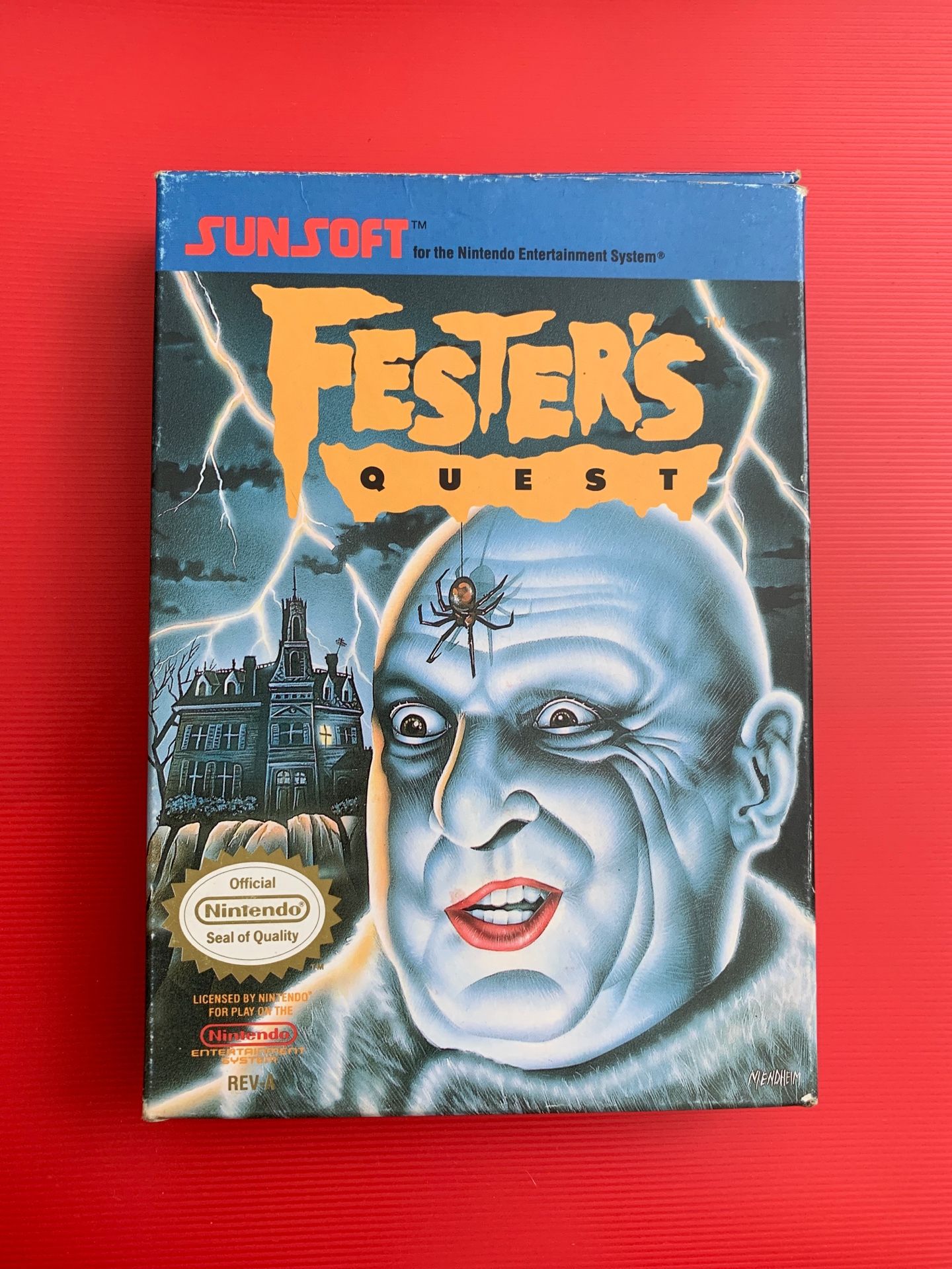 Fester’s Quest Original NES game (untested)