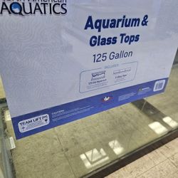 125 Gal Fish Tank New