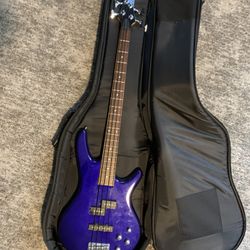 Ibanez Gio Bass  & Case Package