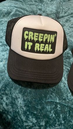 Claire’s  Creepin’ It Real Halloween Trucker Hat 