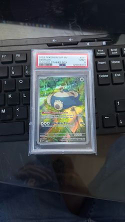 Snorlax Pokemon Card PSA 9