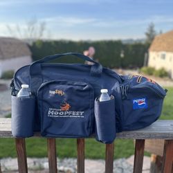 🏀 Vintage Hoopfest Duffle Bag ~ Wonderful Shape 🏀🏀 Pepsi promo item