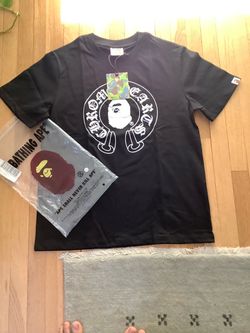 Bape X chrome hearts tee