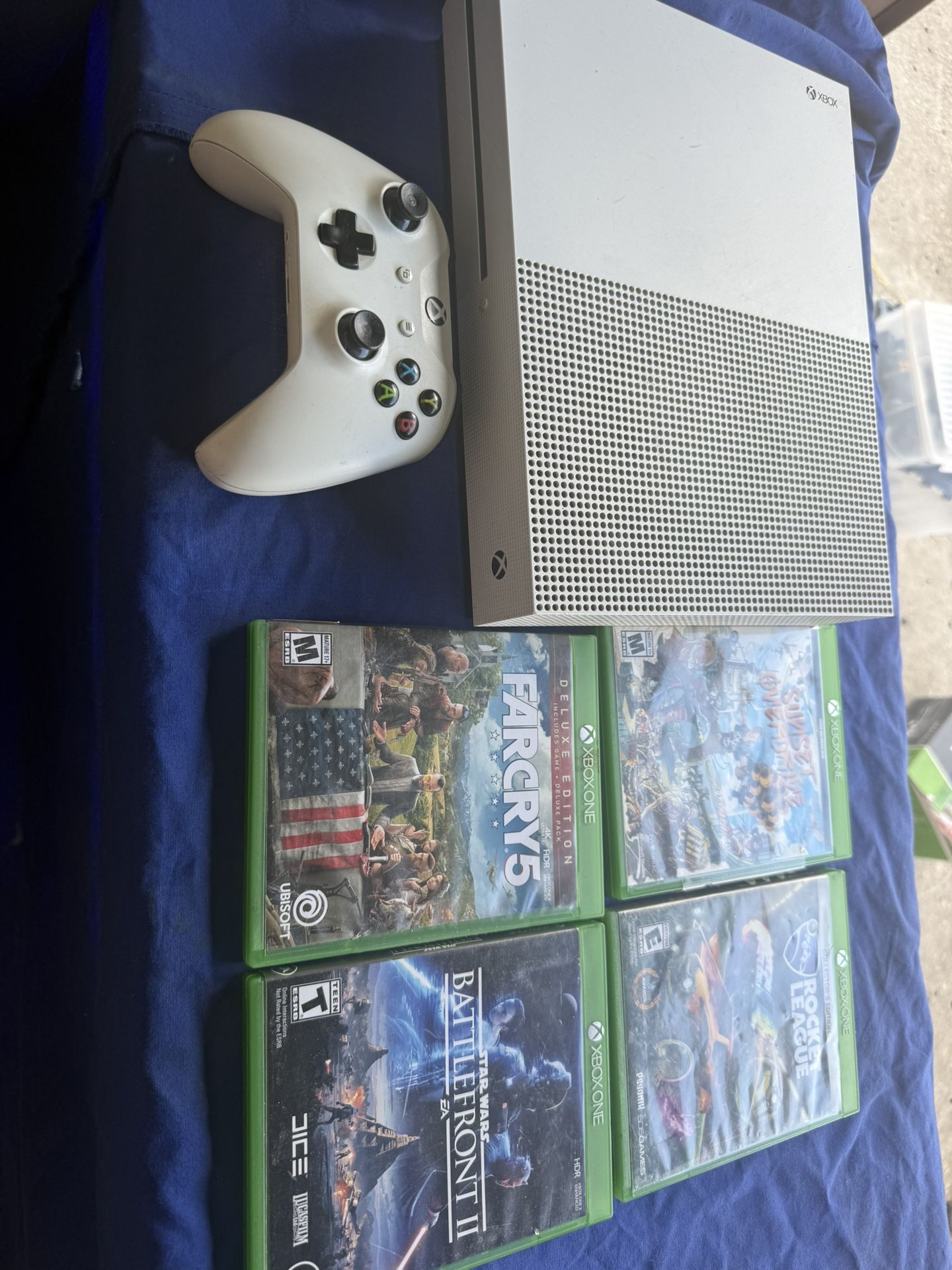 Xbox One S 500gb With Games 130