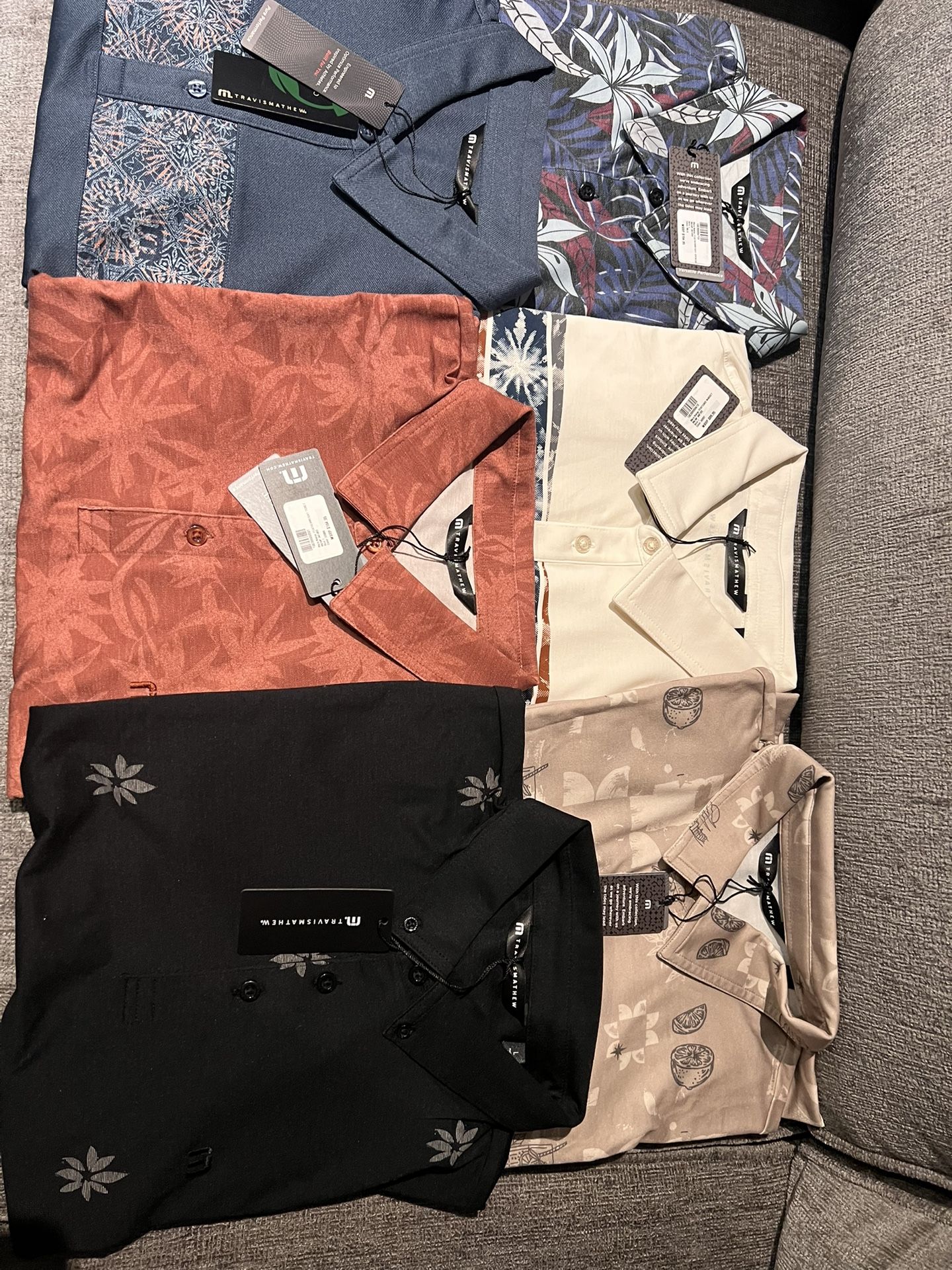 Travis Mathew-Golf Polos /apparel (New)