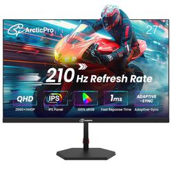 ArcticPro 27 inch 210Hz QHD IPS Gaming Monitor