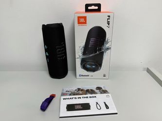 jbl flip 7 speakers black
