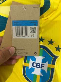 Nike Brazil CBF Soccer Jersey Men's Medium