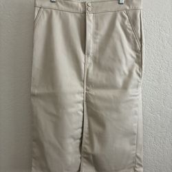 H&M Faux Leather Pencil Skirt