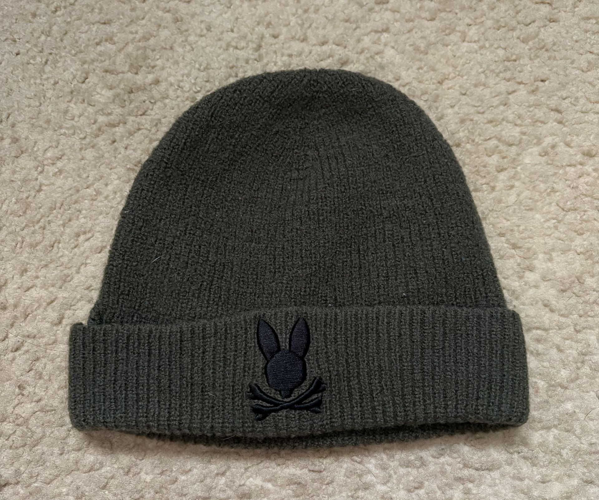 Psycho Bunny Beanie O/S Olive