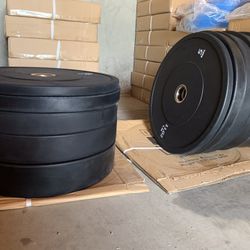 $1/lb Brand New Olympic Bumper Plates. 