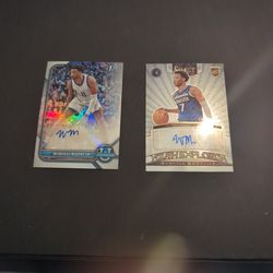 Wendell Moore Jr. Auto Cards