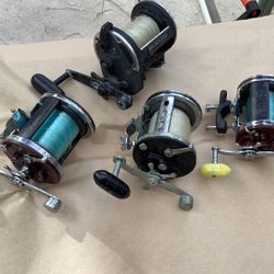 Fishing reels, lot.