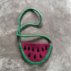 Felt Watermelon Bag