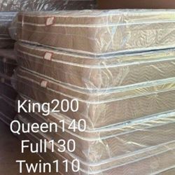 Mattresses King Queen Full Twin