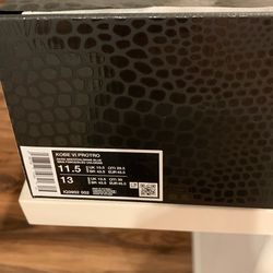 Nike Kobe 6 protro 3D Mens size 11.5