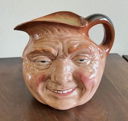 Royal Dolton Pitcher Signed 