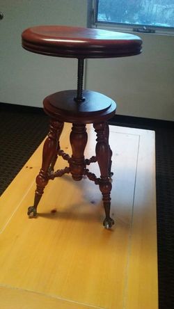 Victorian piano stool