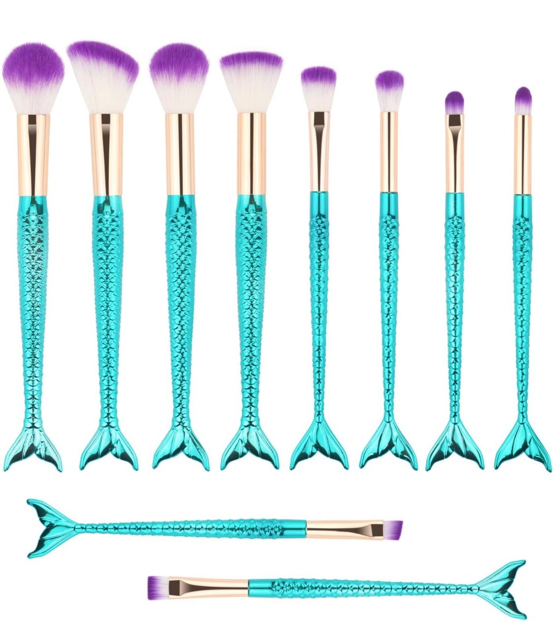 Mermaid Makeup Brushes