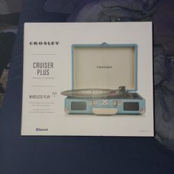 Unused Portable Crosley Record Player
