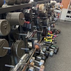 Used Standard Weight Plates 99 Cents Per Lb