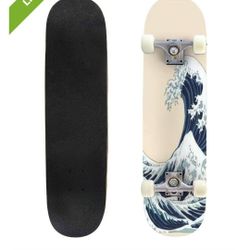 Classic Concave Skateboard Wave Vector