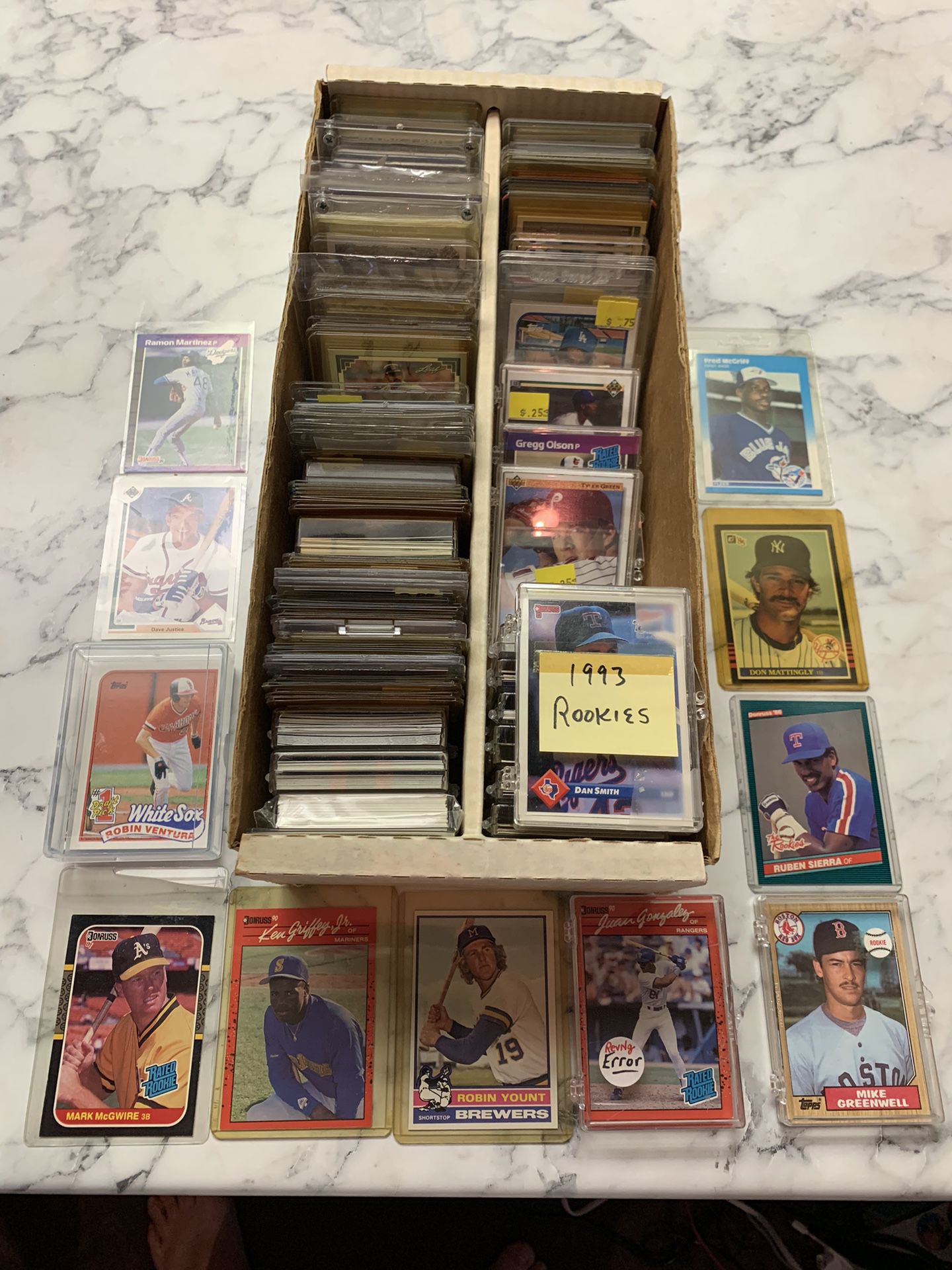 Baseball Cards Personal Collection Rookies & Stars NMT +