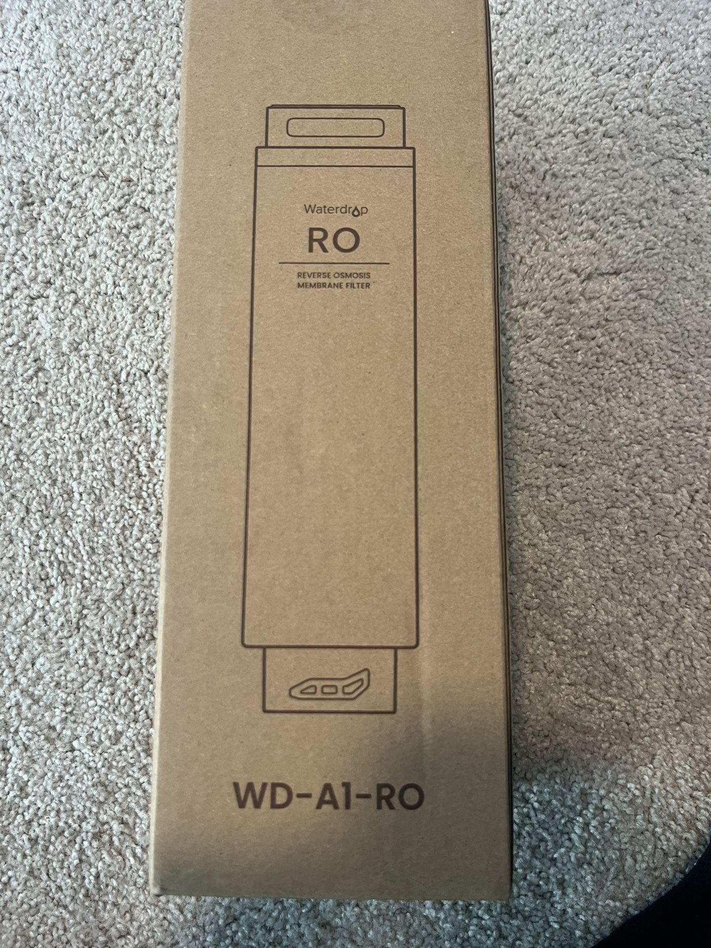 Waterdrop RO Water Filter Replacement – New, 12 Months