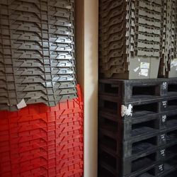 Stackable Storage Totes With Attachable Lids