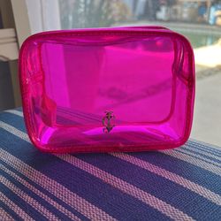 Pink Plastic See-Through, Juicy Couture, Mini Purse/container