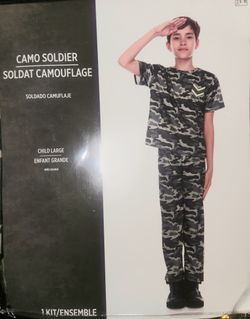 Soldier Costumes Size Kids Large