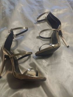 Gold heels
