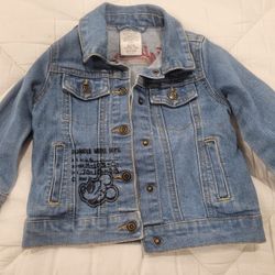 Disney MICKEY mouse Jean Jacket