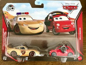 Disney Pixar Cars 20th Anniversary - DEPUTY LIGHTING McQUEEN & Bella CADAVRE