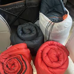4 Coleman Sleeping Bags 