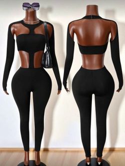 Long Sleeve Jumpsuit 