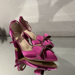 Pointed Pink Heel