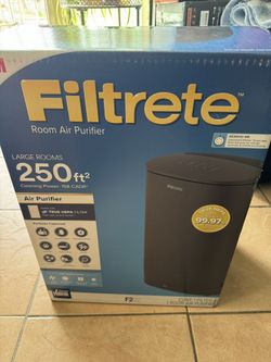 Filtrete True HEPA Large Room Air Purifier, 250 Sq. Ft. Coverage