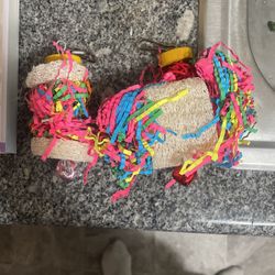 Bird Toys!! New Never Used !!  Foraging Feeders Encouragement!!