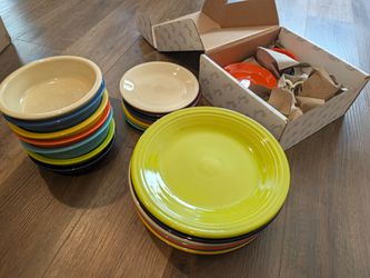 Fiesta Dinnerware Mixed Color Set