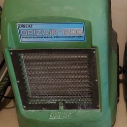 DRI EAZ 1200  Commercial Dehumidifier  Green 