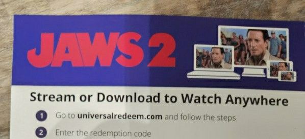 Jaws 2 Digital Copy