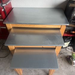 Tables  set for display